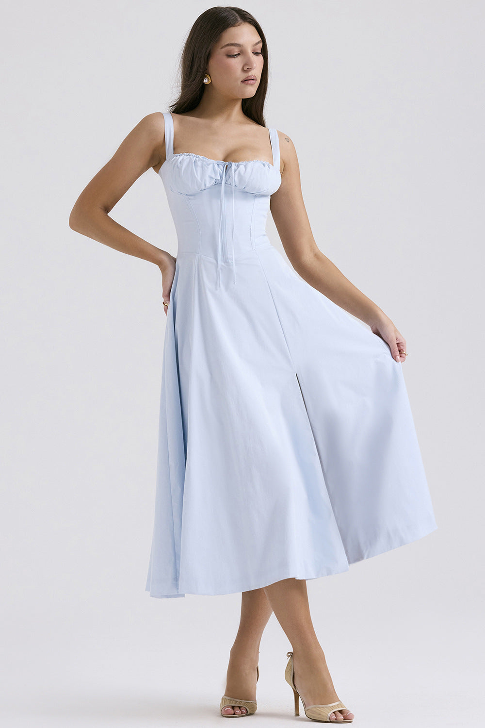 Lumia Corset Midi Dress