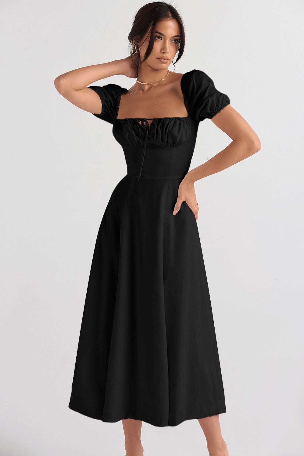 Lumia Corset Midi Dress