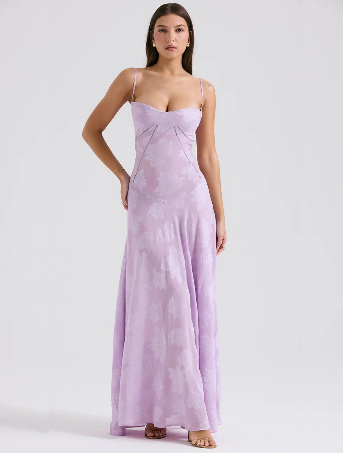 Evie Lace Maxi Dress