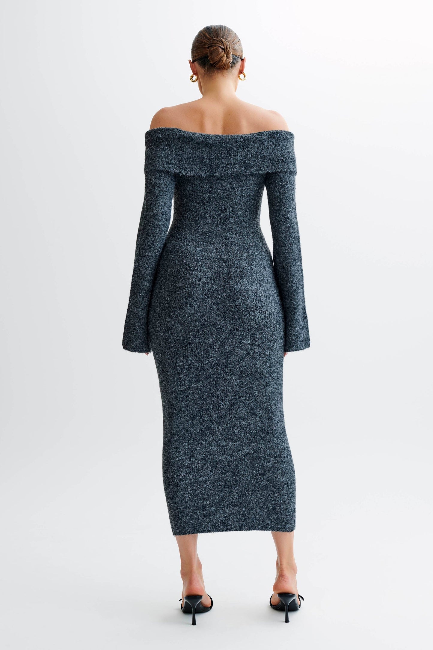 Jessy Off Shoulder Knit Dress