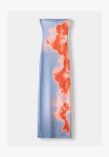 Sienna Strapless Floral Print Dress