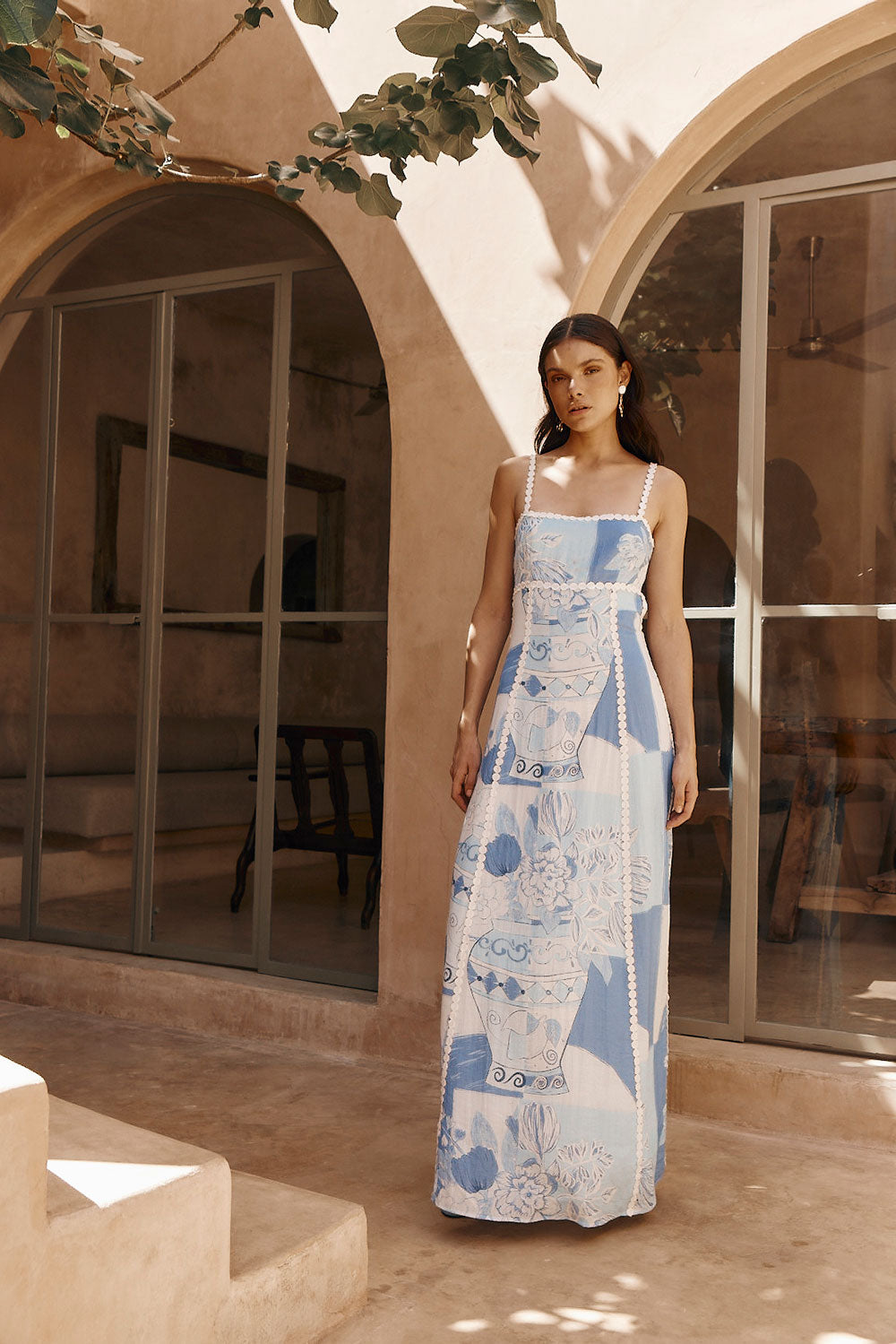 Moana Floral Midi Dress
