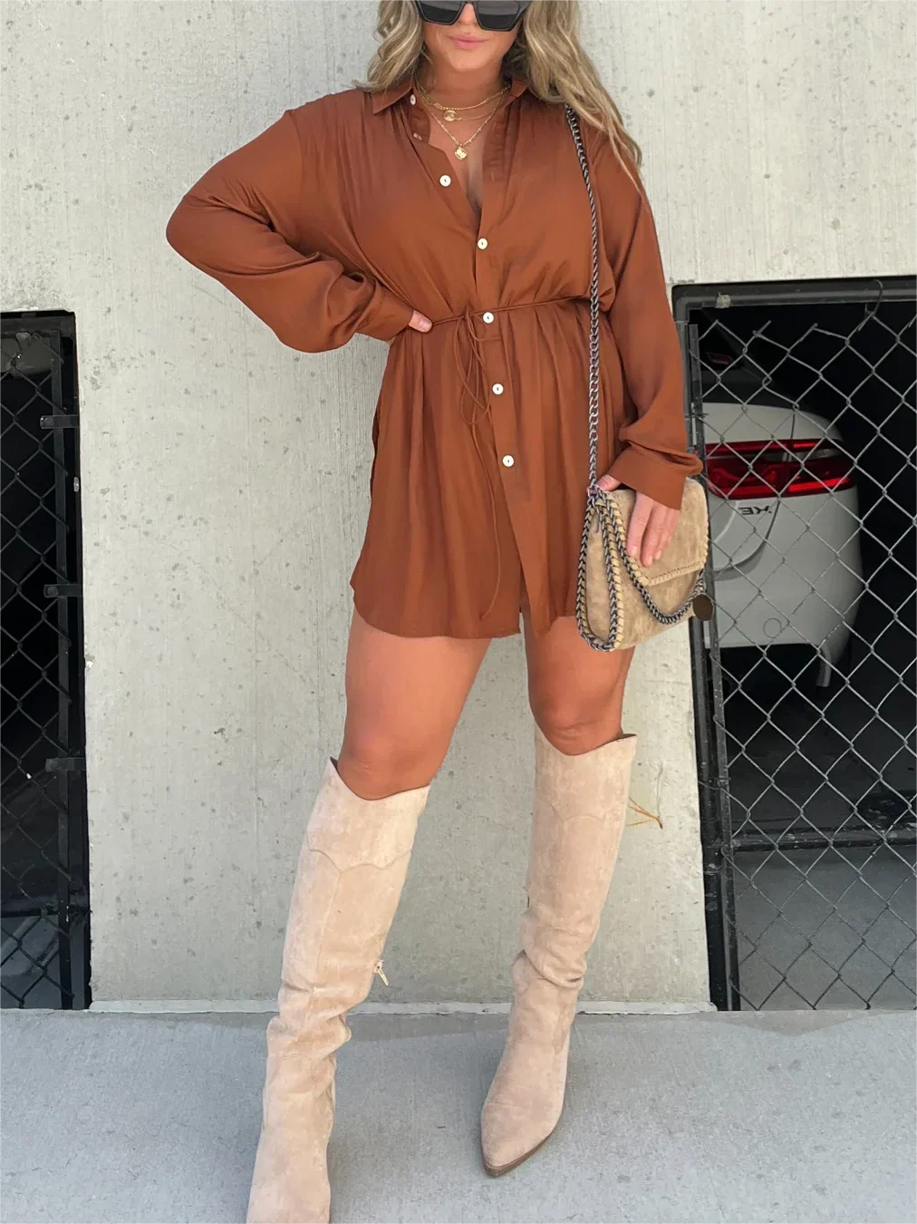 Chloe Romper Dress