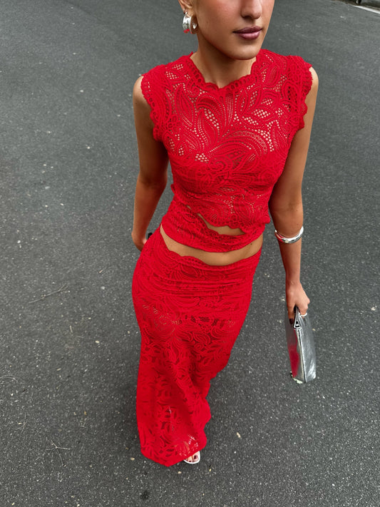 Roselle Lace Set