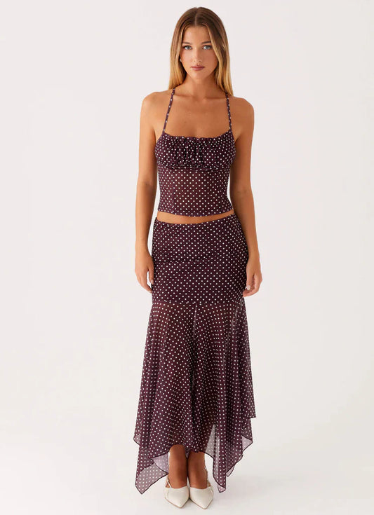 LILAH | BURGUNDY SET