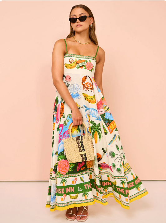 Mila summer maxi dress