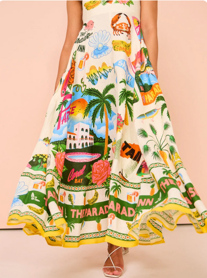 Mila summer maxi dress