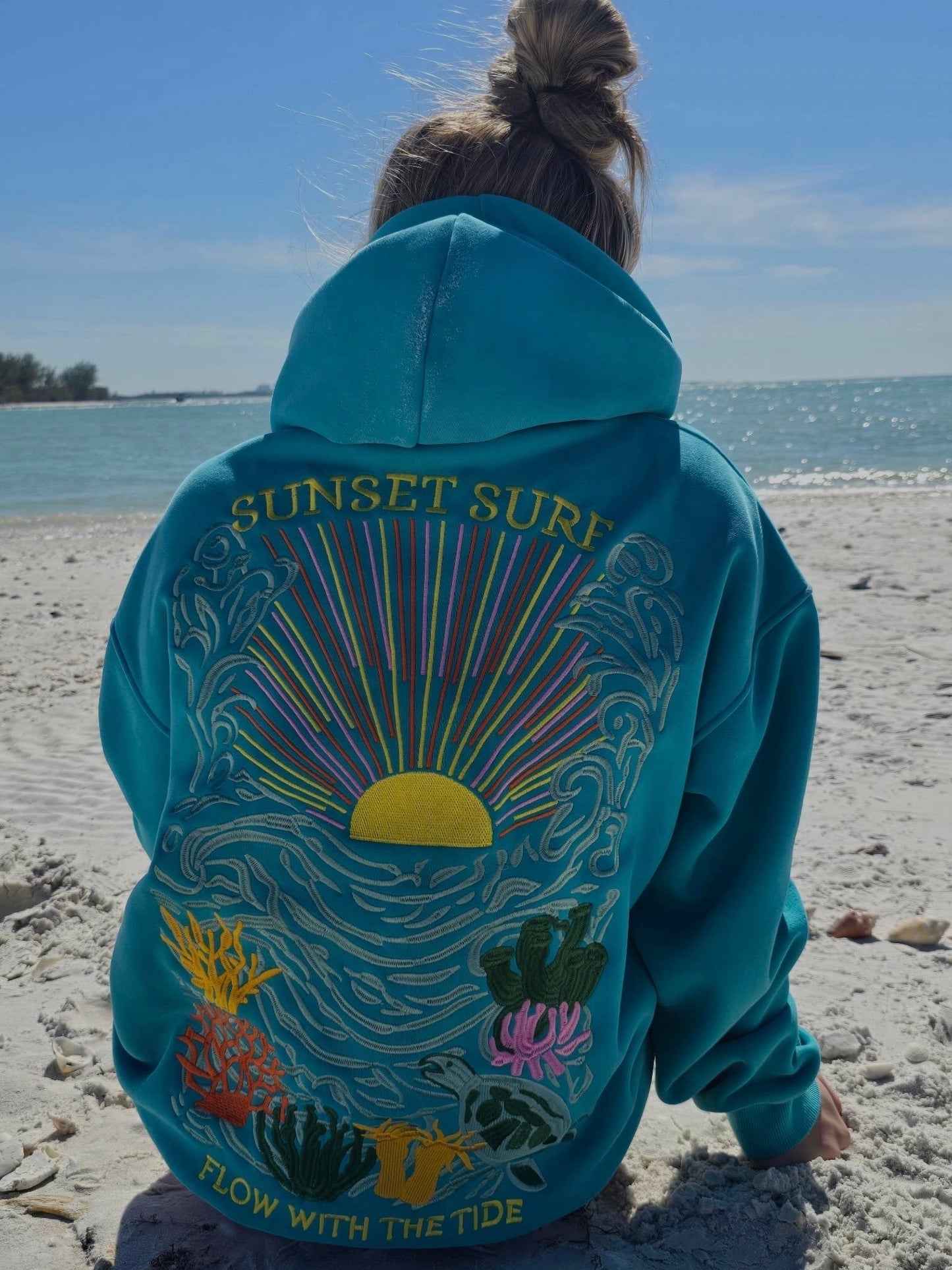 Flow with the tide Hoodie