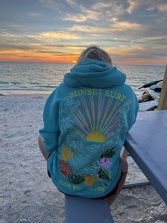Flow with the tide Hoodie
