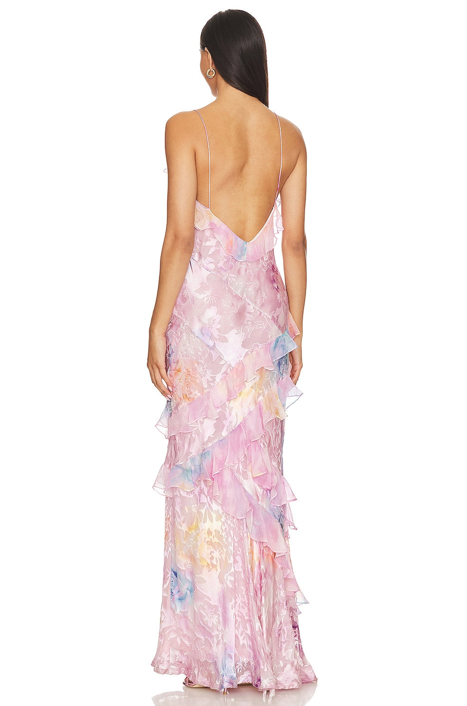 Mirelle Ruffle Maxi Dress