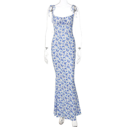 Matilda Floral Corset Maxi Dress