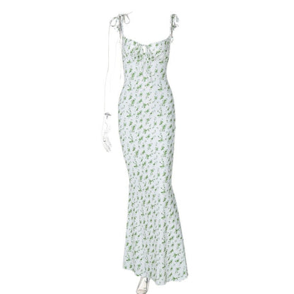 Matilda Floral Corset Maxi Dress