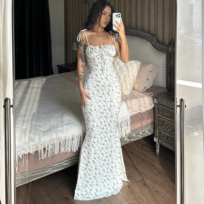Matilda Floral Corset Maxi Dress