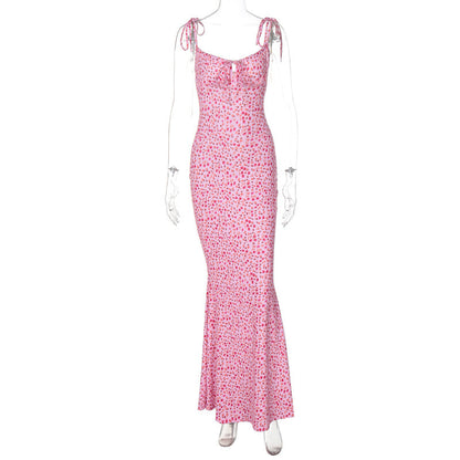 Matilda Floral Corset Maxi Dress
