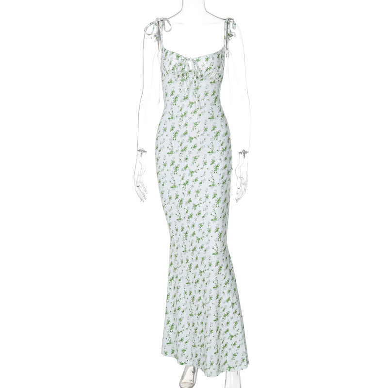 Matilda Floral Corset Maxi Dress
