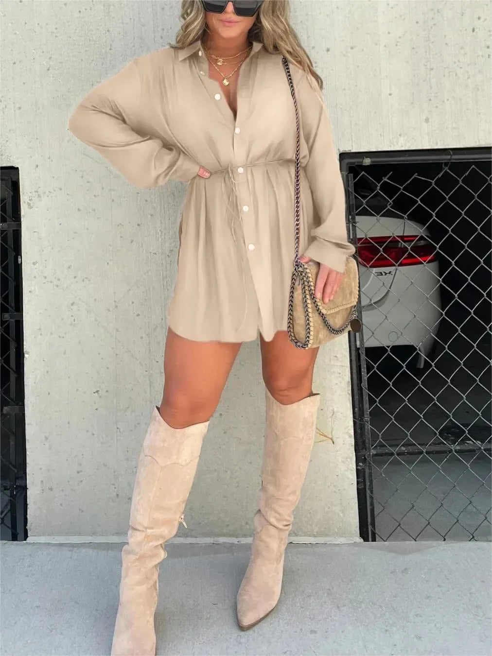 Chloe Romper Dress