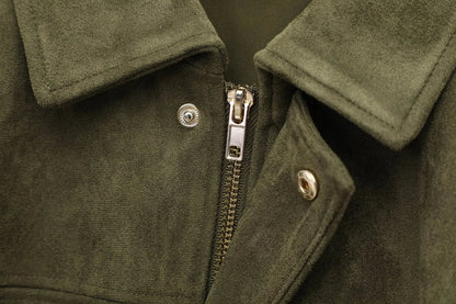 Mara | Elegant Suede Loose Jacket