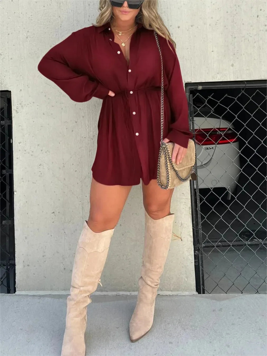 Chloe Romper Dress