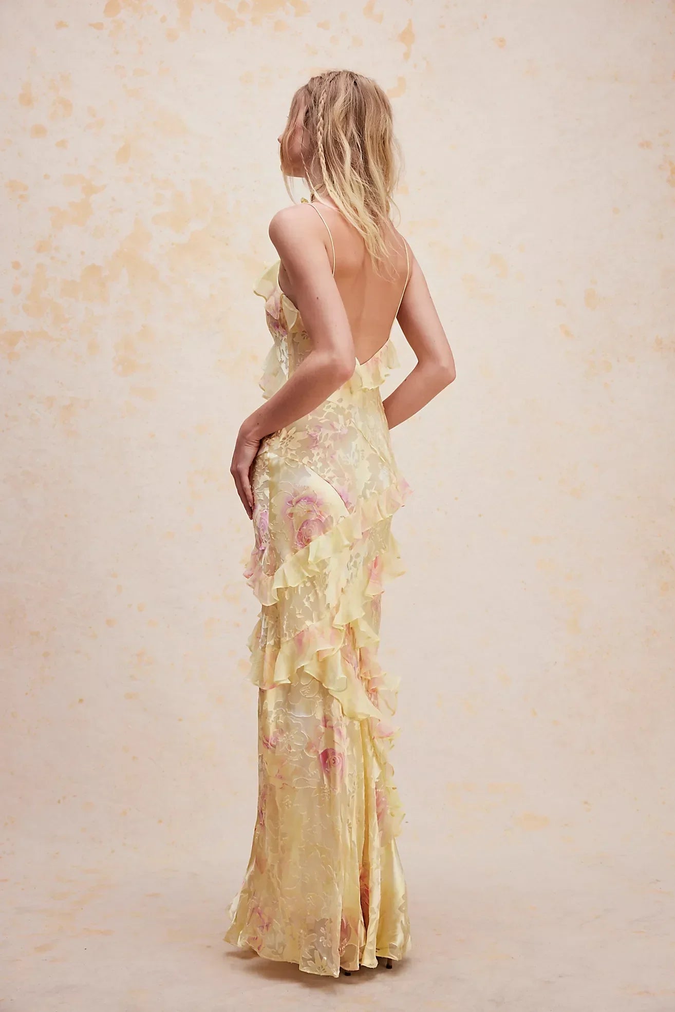 Mirelle Ruffle Maxi Dress